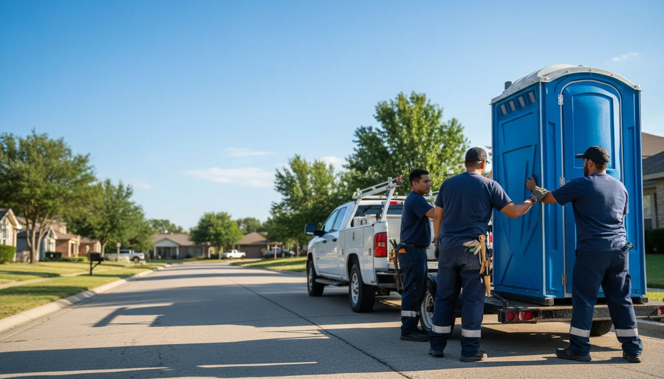 Portable Toilet Rental in Kennard, TX near me